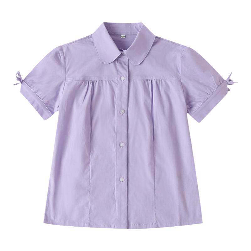 纯棉舒适英伦学院风淑女校服丁香