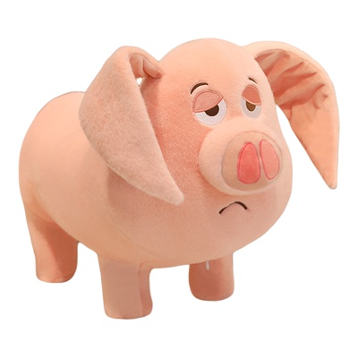 太乙真人坐骑飞天猪玩偶板凳可爱小猪猪凳子座椅创意毛绒玩具公仔