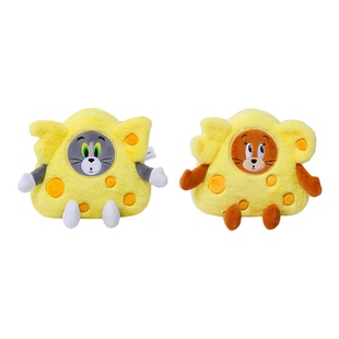 正版 猫和老鼠JERRY奶酪毛绒挂件玩具儿童包包挂玩偶生日礼物女生