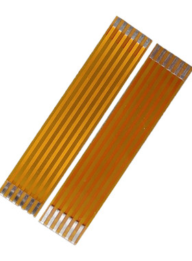 排线2.54mm间距芯黄色焊接fpc