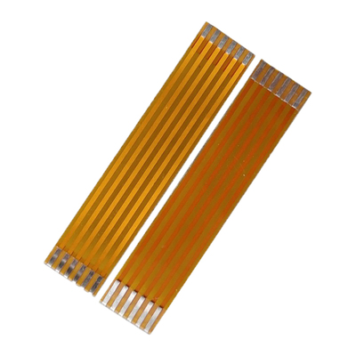 排线2.54mm间距芯黄色焊接fpc