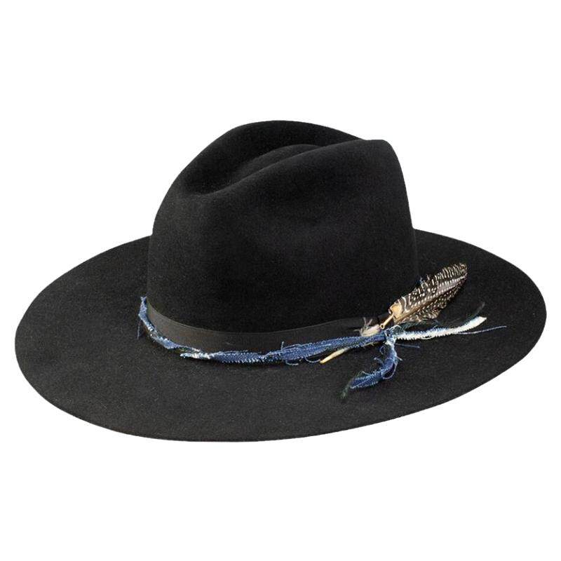 stetson男式宽檐舒适正品帽子