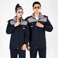 Темно-сине-серое плечо средней длины