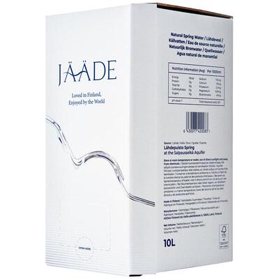 JAADE雅婷乐芬兰进口天然泉水10L矿泉水高端软水泡茶水煮粥炖燕窝