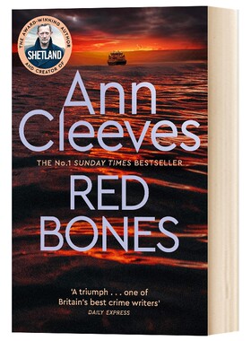 红色骨头 英文原版 Red Bones 设得兰谜案 BBC热播剧 悬疑惊悚 ANN CLEEVES 小岛惊魂的作者 进口原版书籍 英语小说