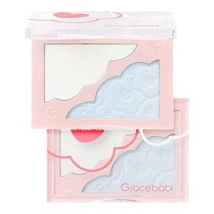 Gracebabi瑰宝秘语浮光立影双色高光盘提亮面部阴影提亮修容盘女