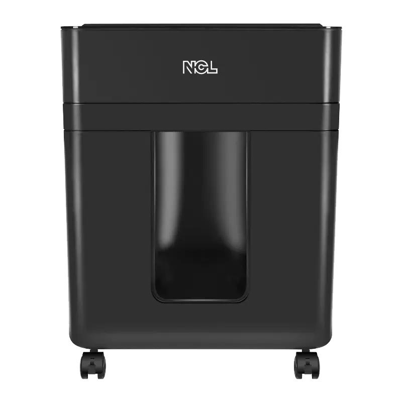 NCL 日本全自动碎纸机100张自动碎纸商务办公碎纸机文件粉碎机4级保密可碎卡片订书机双碎口手动8张轻松碎纸