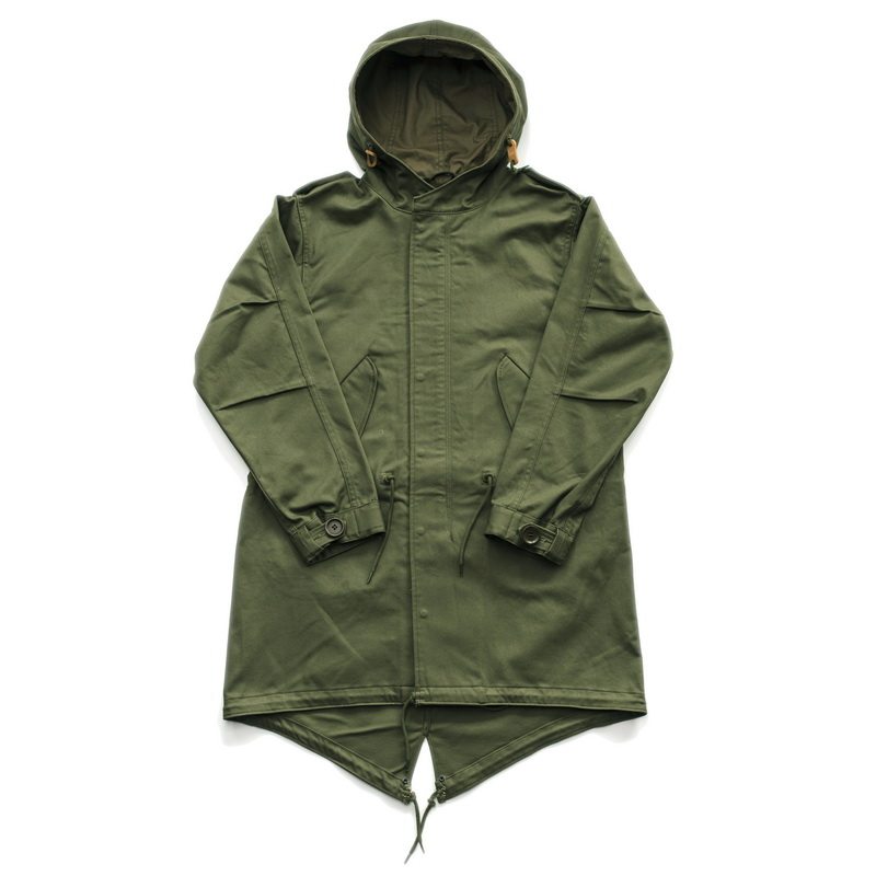 C.D.P. M51 parka 战壕风衣  长款鱼尾风衣外套 美式复古 军事风