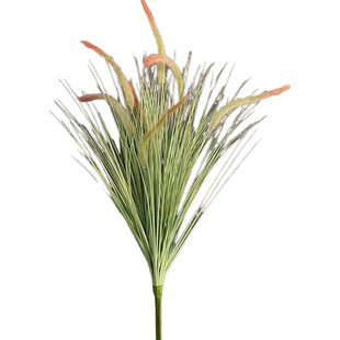 仿真狗尾巴草狼尾草INS风单支大束室内橱窗隔断插花装饰绿植摆件