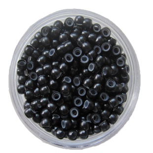 Nano Ring接发环2916 X 2mm黑色棕头发铜制烤漆硅胶纳米环接发扣