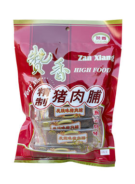赞香炭烧味猪肉脯条独立小袋装