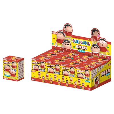 蜡笔小新搞怪系列萌粒盲盒
