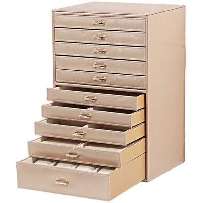 大容量首饰收纳盒柜晶亿祥福送礼