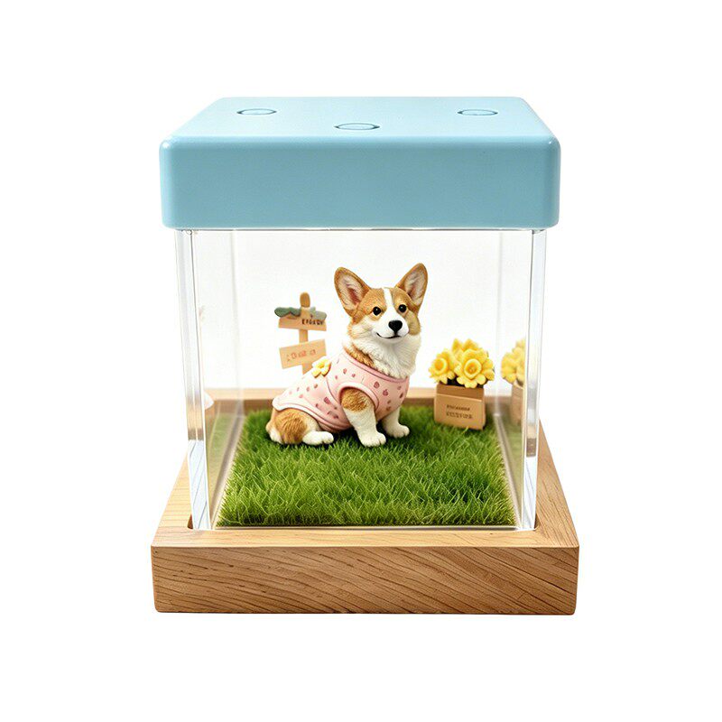 毛毛屋宠物全息投影纪念品定制动物猫狗影像复活互动盒子创意礼品
