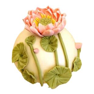 供佛花饽饽祭祀活动花馍馒头烧香拜佛寺庙供奉佛事贡品莲花上供