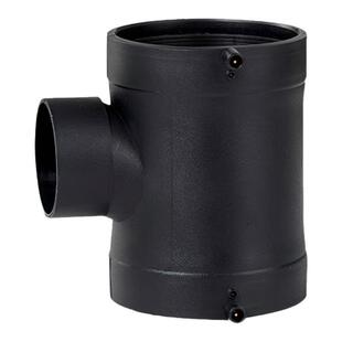 PE偏心异径弯头75mm弯管件检查口弯头电熔管件直通斜三通偏心异径