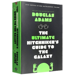 The Ultimate Hitchhiker’s Guide to the Galaxy 英文原版科幻小说 银河系搭车客指南漫游五部曲 进口原版英语书英文版