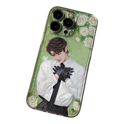 华为MATE80眨眼丁禹兮iPhone13苹果12创意透明14ProMax小众软小米17ULTRA适用16PLUSins风15手机壳荣耀POWER2