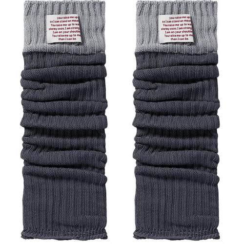 tutuanna春秋女士腿套 中筒袜针织堆堆袜纯色布贴百搭腿套女