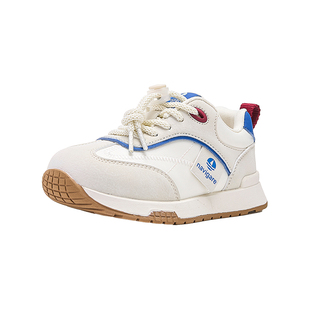 Navigare小帆船儿童运动鞋休闲风2026春秋男女童舒适跑步鞋登山鞋