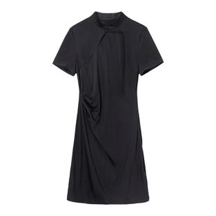 线上专享hply young24年夏季新款女装新中式高级气质旗袍连衣裙