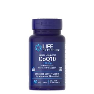 沿寿LIFE还原型辅酶q10专利泛醇q10富里酸保健品心肌旗舰店正品
