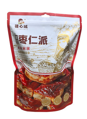疆心域枣仁派枣夹核桃休闲零食