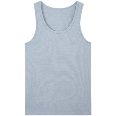 三枪夏季运动针织男背心弹力内穿