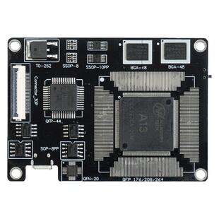 BGA QFN SOP QFP双面贴片元件焊接练习板芯片电子工艺技能训练PCB
