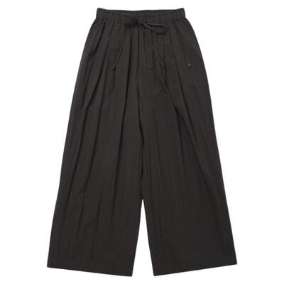 无色无味秋季休闲裤女慵懒阔腿裤