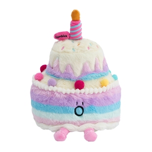 北欧时刻冰淇淋蛋糕生日礼物玩偶公仔摆件可爱毛绒款玩具抱枕娃娃