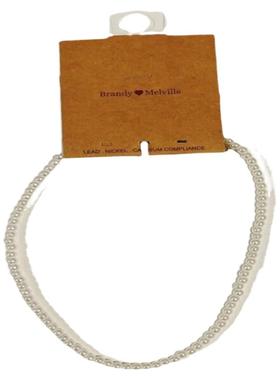 金泰亨同款bm珍珠手链小众百搭