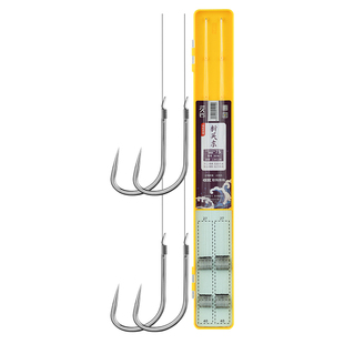 久岩新关东鱼钩正品绑好子线双钩成品无刺黑坑鲤鱼浮钓鲢鳙专用钩