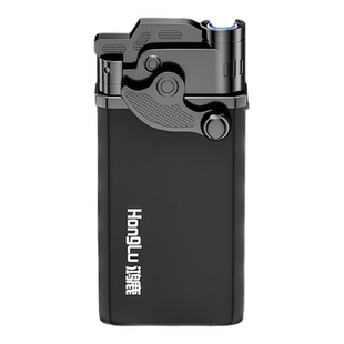 50支2025年新款金属防风打火机摇臂直冲正品耐用防爆定制订做印字