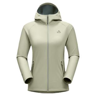 伯希和户外软壳衣女款防风透气收腰运动外套冲锋衣内胆夹克上衣