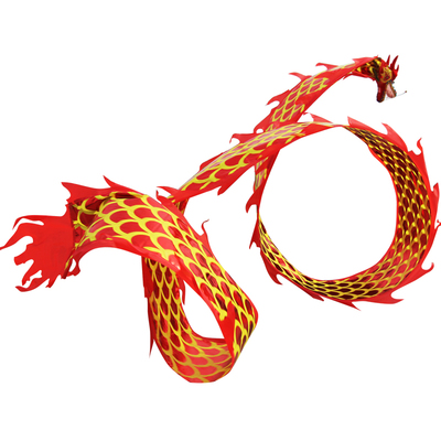 龙之音舞龙彩带健身龙广场甩龙彩绸龙新款儿童龙健身表演锻练器材