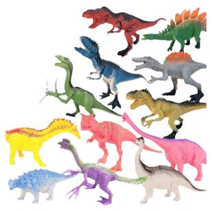 仿真恐龙世界动物模型恐龙玩具3-6 7 8 岁食肉牛龙霸王龙剑龙玩具