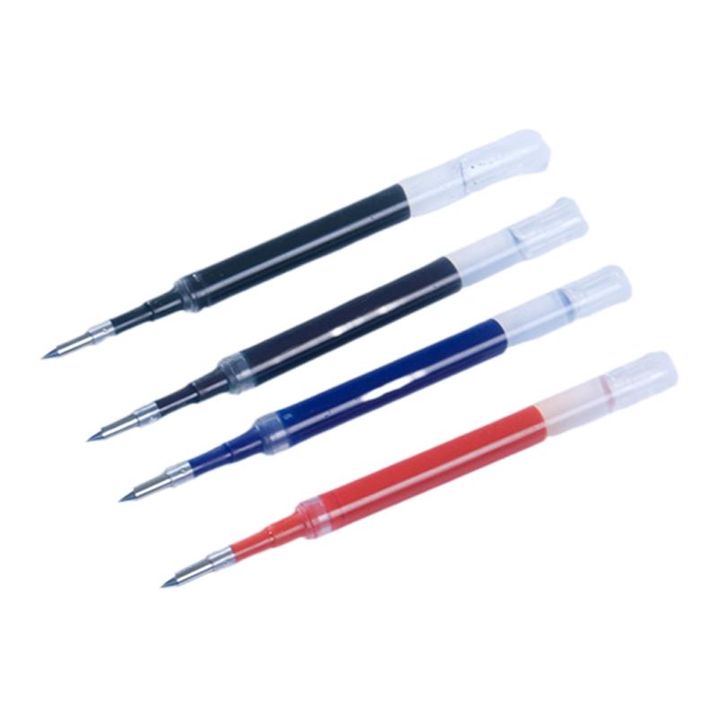 优姿中性笔芯 水笔芯 替芯黑色0.5mm 黑色 蓝色 蓝黑 字帖笔芯