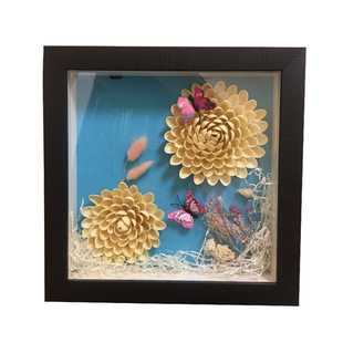 大尺寸标本立体框加厚加深立体框 手脚印泥相框扣子画框永生花框