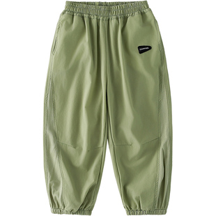 【速干+防晒】棉花堂儿童速干裤宝宝防蚊裤男童伞兵裤女童裤子