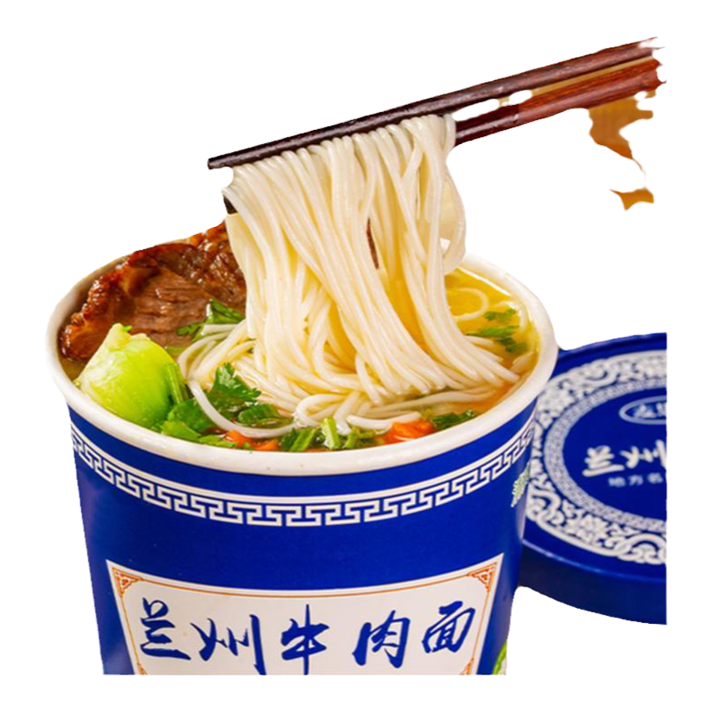 兰州拉面24桶装速食泡面牛肉板面