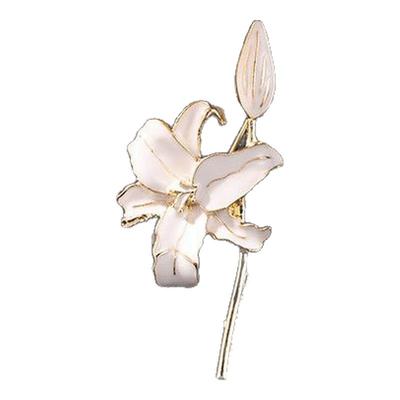 植物花卉山茶花艺术胸针
