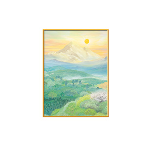 野地美树子奶油风卫生间装饰画防水浴室挂画免打孔酒店洗手间壁画