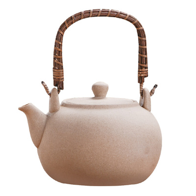 无釉原矿烧水壶大容量煮茶壶