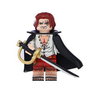 航海贼王路飞香克斯索隆山治乌塔娜美第三方积木人仔拼装玩具手办