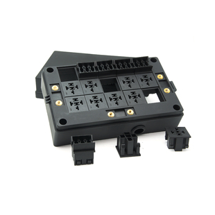 汽车赛车多路中号保险丝工程车15路12V24V继电器总控制改装保险盒