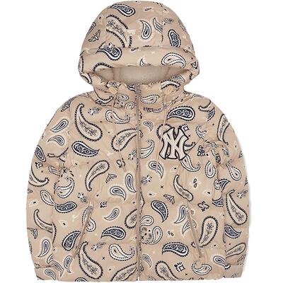 MLB官方男女情侣连帽羽绒服