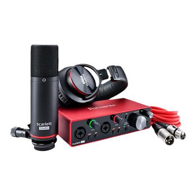 福克斯特录音直播K歌USB声卡