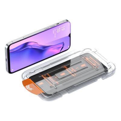 适用于OPPOA8钢化膜新款无尘仓全覆盖防摔耐刮手机膜A8防指纹自动除尘贴膜神器OPPO全屏高清抗蓝光玻璃保护膜