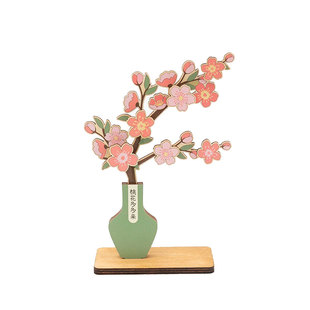 阿楹 ins解压新年女旺桃花运摆件扩香器风车造景办公室离职小礼物